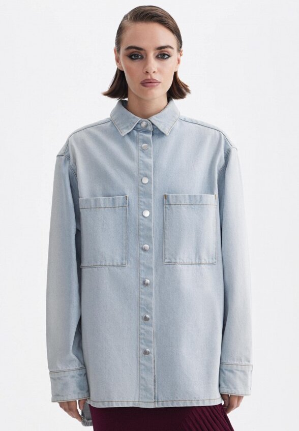 Рубашка джинсовая True Red