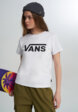 Футболка женская Vans Flying V Crew, Белый1  - превью