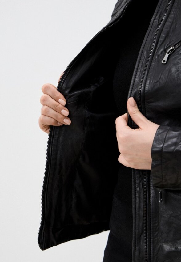 Куртка кожаная Снежная Королева