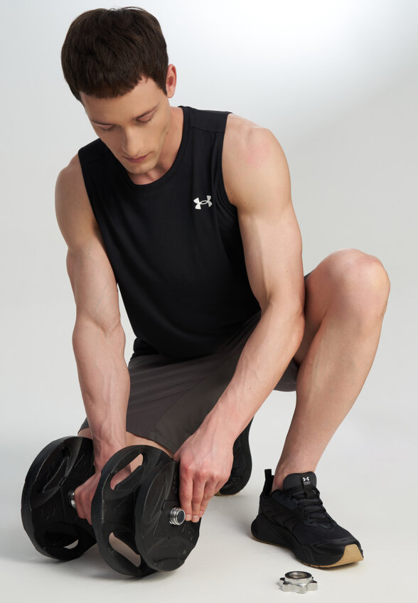 Майка мужская Under Armour Tech, Черный