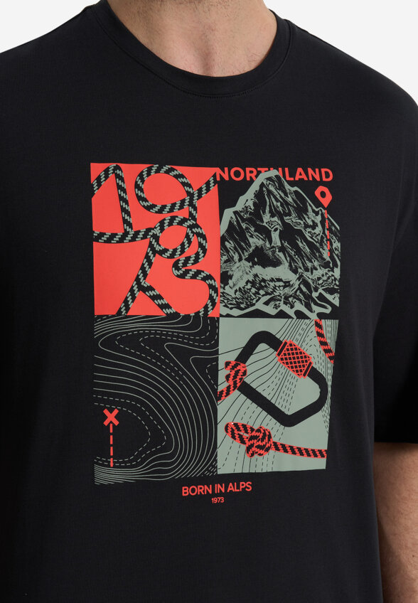 Футболка мужская Northland, Черный