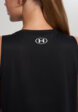 Майка женская Under Armour Tech Tank Solid, Черный8  - превью