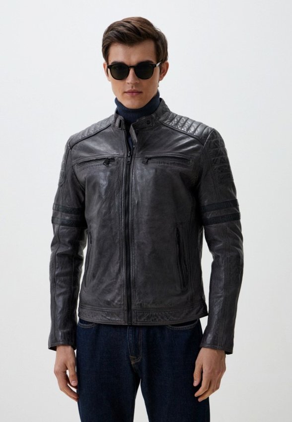 Куртка кожаная Jorg Weber