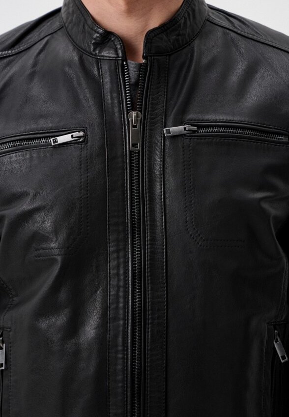 Куртка кожаная Urban Fashion for Men