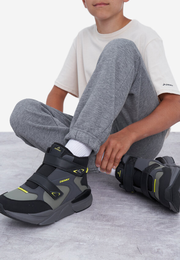 Кроссовки утепленные для мальчиков Demix Sprinter Verse Mid, Зеленый