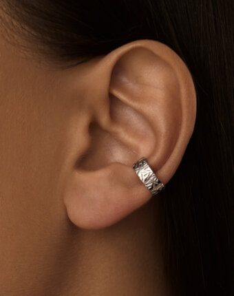 Серебряный классический кафф MIESTILO MIE женщинам