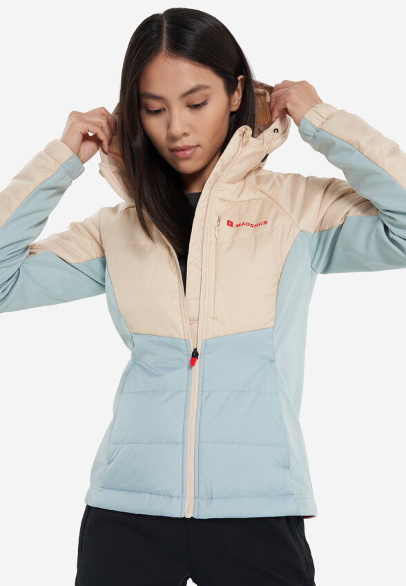 Куртка для беговых лыж женская Madshus, Бежевый