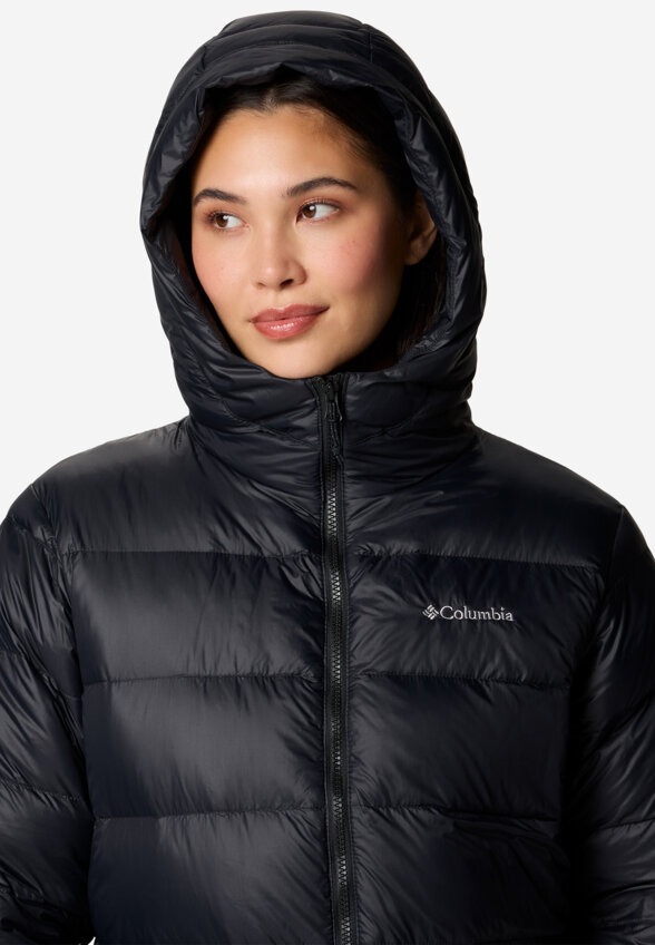 Пуховик женский Columbia Harmony Falls Mid Down Jacket, Черный