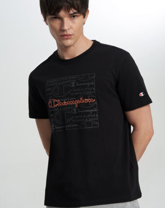 Футболка мужская Champion, Черный женщинам