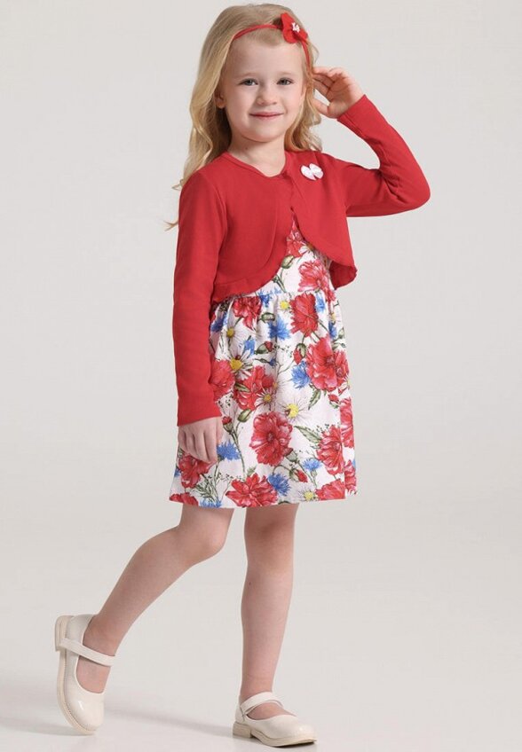 Платье и болеро Апрель