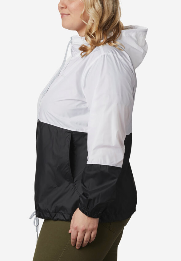 Ветровка женская Columbia Flash Forward II Windbreaker, Plus Size, Белый