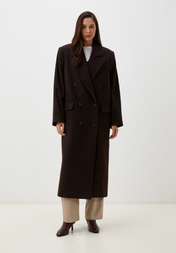 Пальто двубортное Ruxara