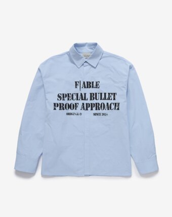 Рубашка Bulletproof Blue FABLE женщинам