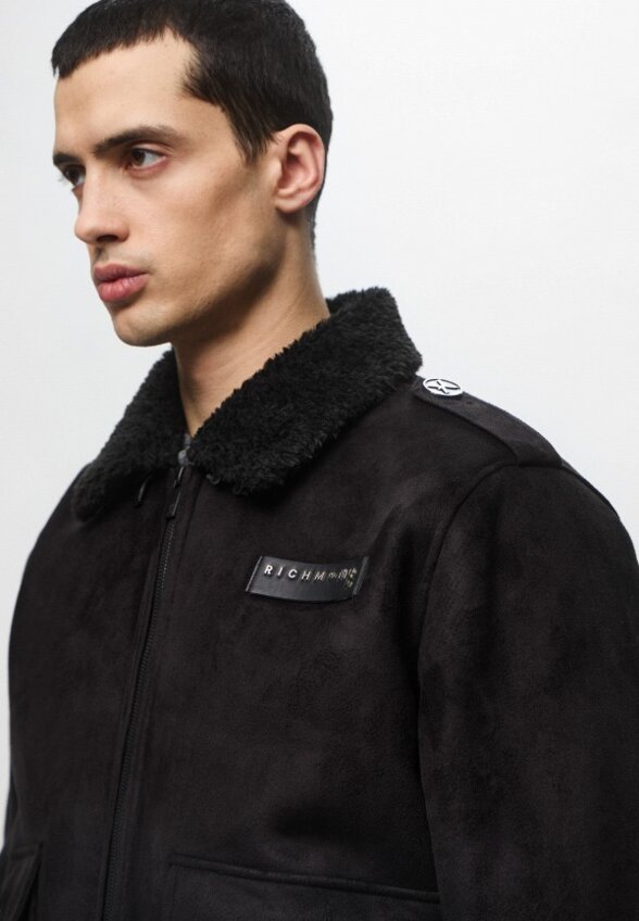 Бомбер меховой John Richmond