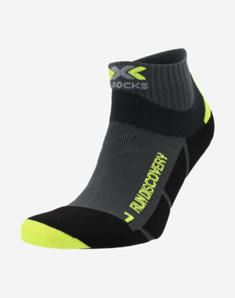 Носки компрессионные X-Socks Run Discovery, 1 пара, Серый женщинам
