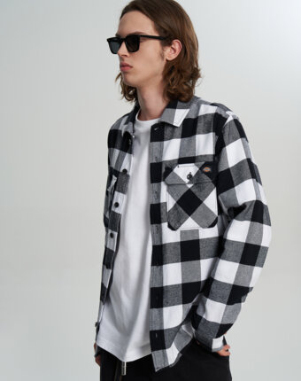Рубашка мужская DICKIES Sacramento, Черный женщинам