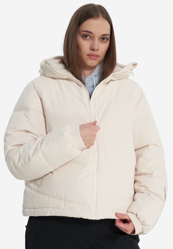 Пуховик женский Protest, Бежевый