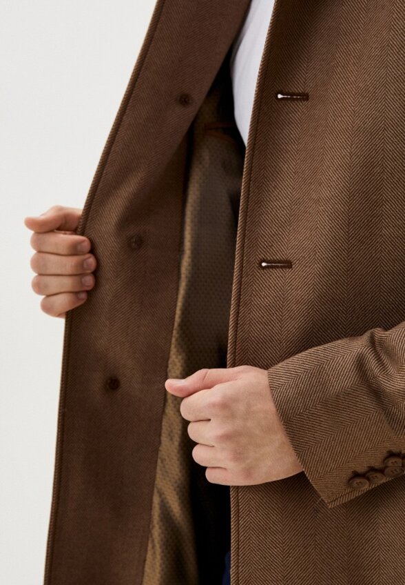 Пальто однобортное Bazioni