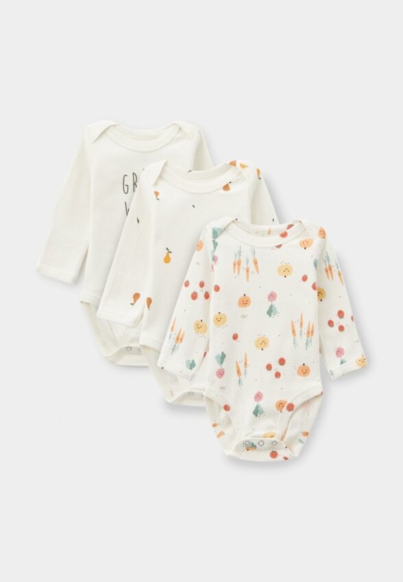 Боди 3 шт. Carrot