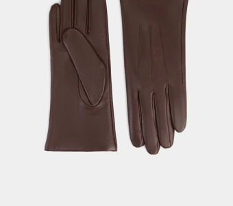 ПЕРЧАТКИ С ДЕКОРАТИВНЫМИ СТРОЧКАМИ женщинам