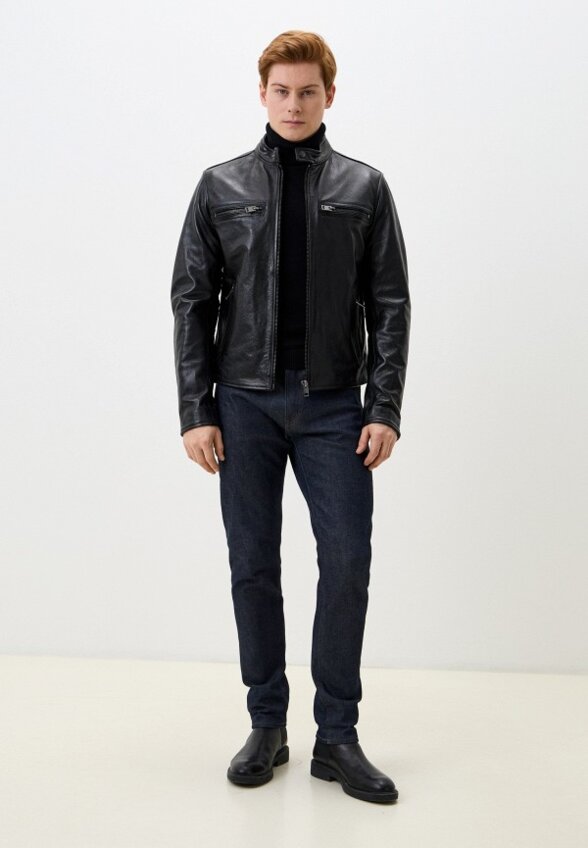 Куртка кожаная Jorg Weber
