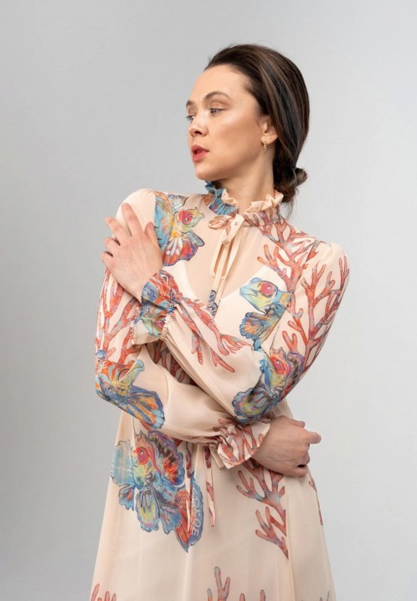 Платье и комбинация Redkoe