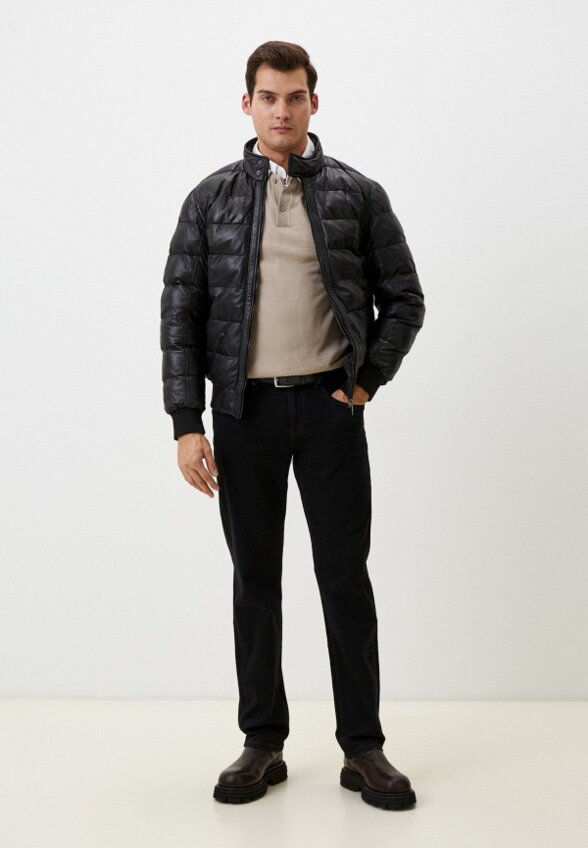 Куртка кожаная Jorg Weber