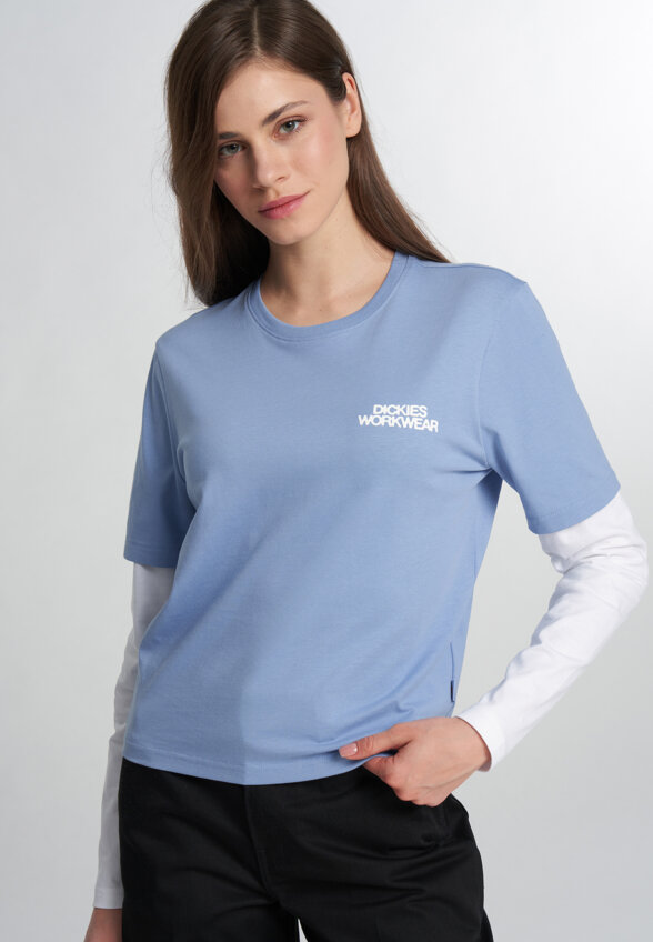 Лонгслив женский DICKIES Torrey 2 Fer, Голубой