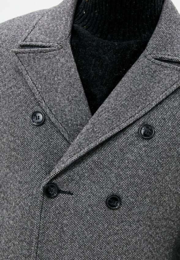 Пальто двубортное Misteks design