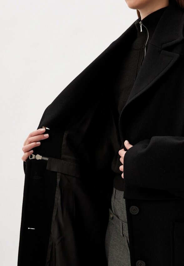 Пальто однобортное Red September