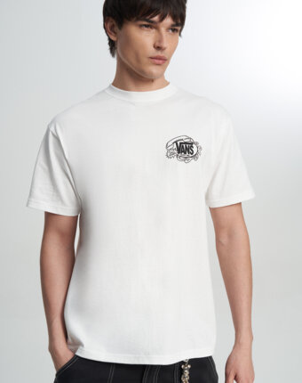 Футболка мужская Vans Hot Lines SS, Белый женщинам