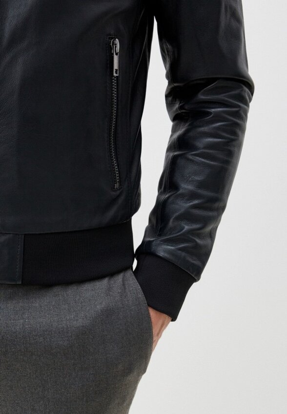 Куртка кожаная Urban Fashion for Men