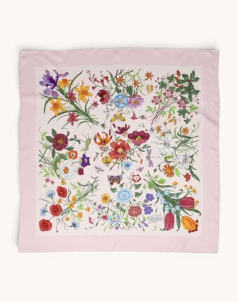 Gucci Silk Scarf женщинам