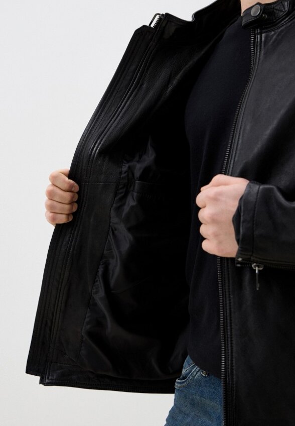 Куртка кожаная Jorg Weber