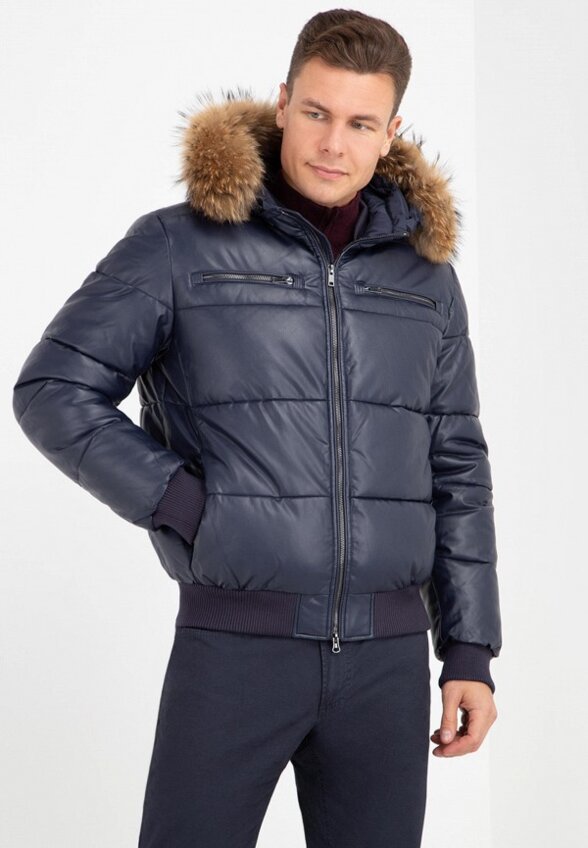 Куртка кожаная Thomas Berger