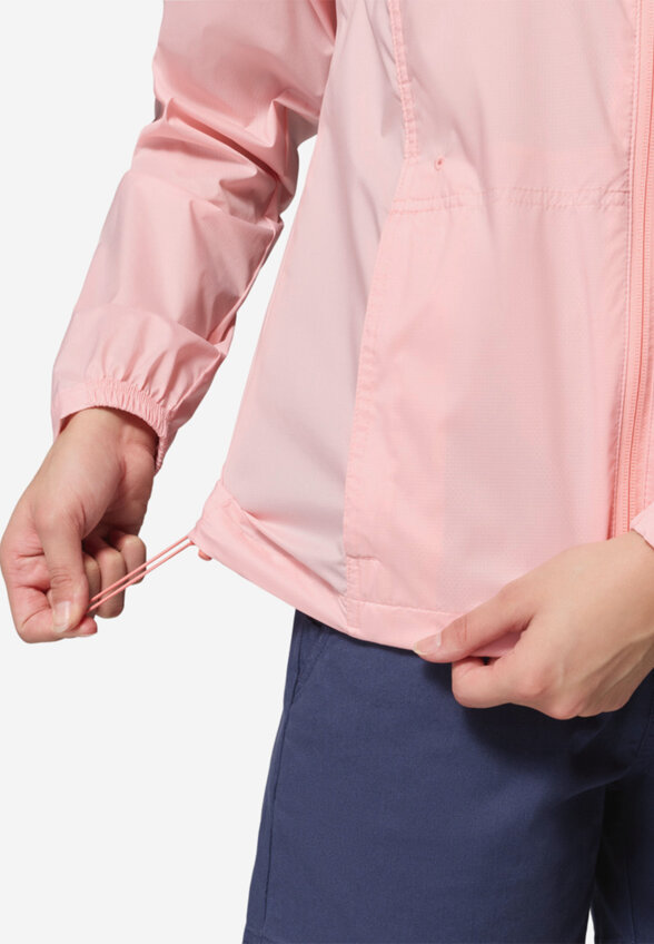 Ветровка женская Columbia Crested Canyon Windbreaker, Розовый