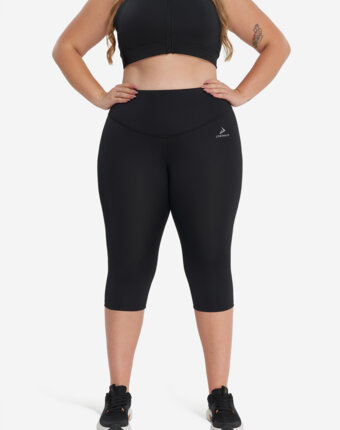 Бриджи женские Demix, Plus Size, Черный женщинам