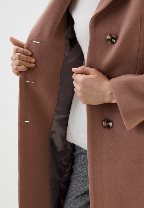 Пальто однобортное Ovelli