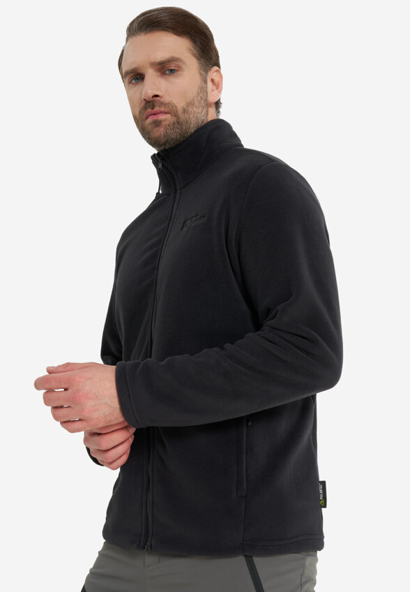 Джемпер флисовый мужской Jack Wolfskin Winterstein, Черный