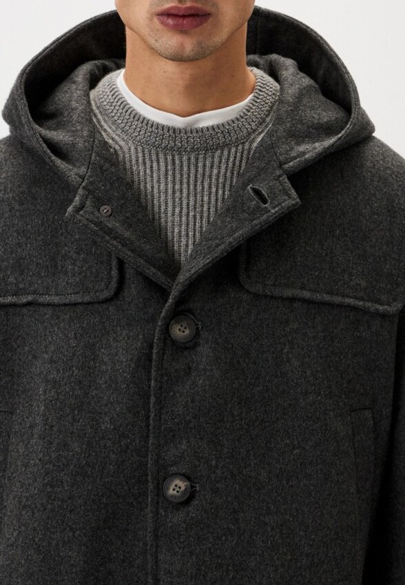 Пальто однобортное Red September