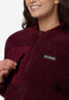 Джемпер флисовый женский Columbia Stellar Path Fleece Bomber Full Zip, Красный7  - превью