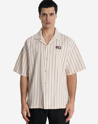 Рубашка с коротким рукавом мужская FILA, Бежевый женщинам