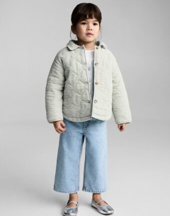 Куртка утепленная Mango Kids детям