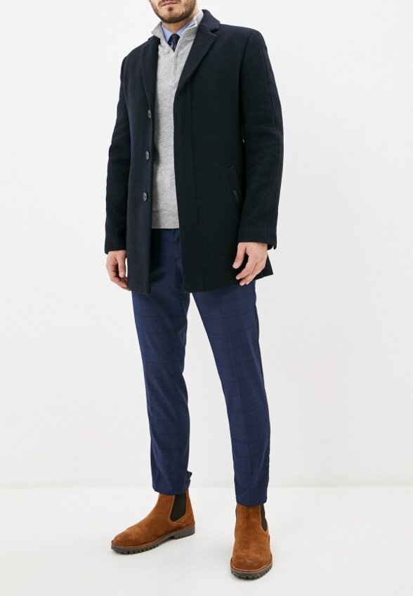 Пальто однобортное Bazioni