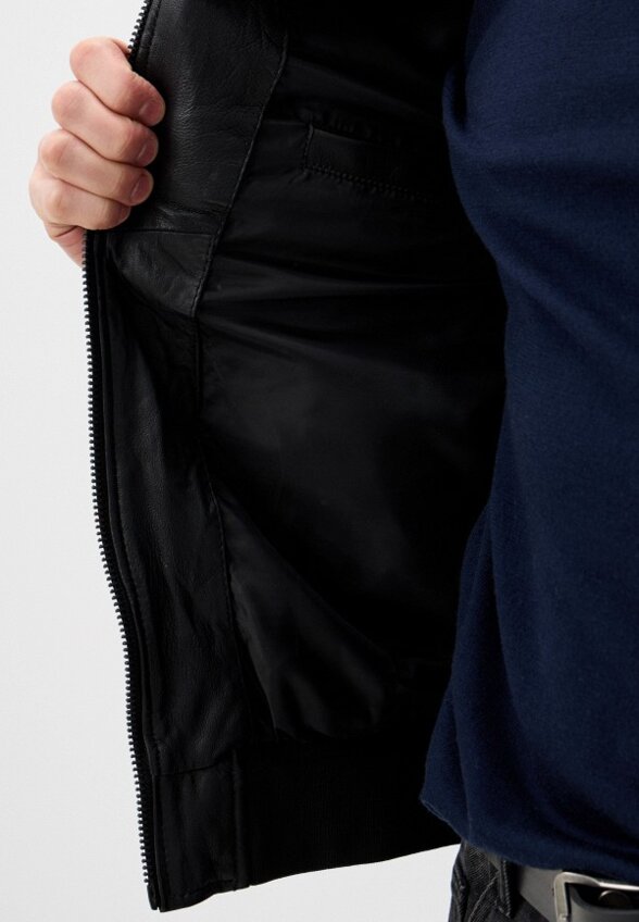 Куртка кожаная Urban Fashion for Men