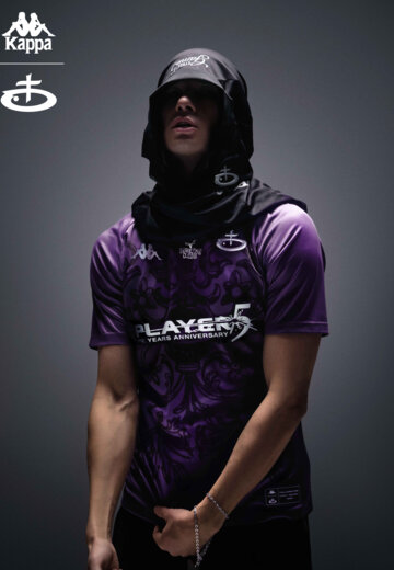 Джерси Kappa x OBLADAET, Фиолетовый