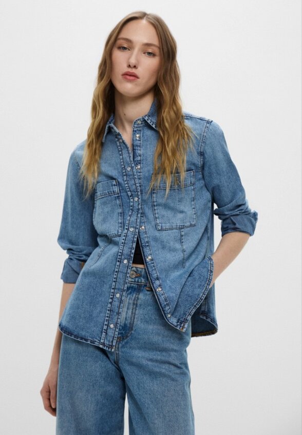 Рубашка джинсовая Patrizia Pepe