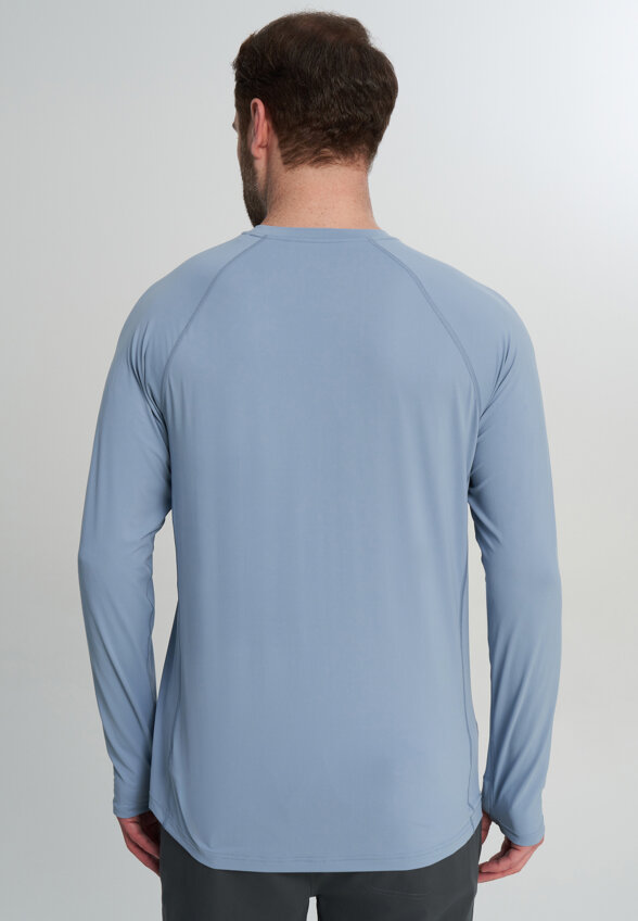 Лонгслив мужской Mountain Hardwear Crater Lake Long Sleeve Crew, Синий