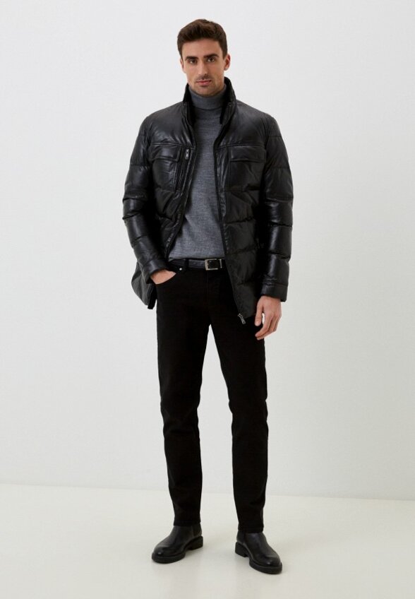 Куртка кожаная Jorg Weber