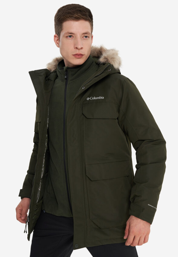 Парка мужская Columbia South Canyon III Long Parka, Зеленый